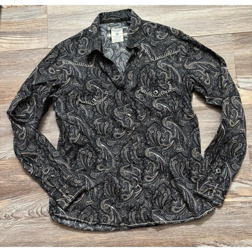 Women's‎ Panhandle western snap button down size medium